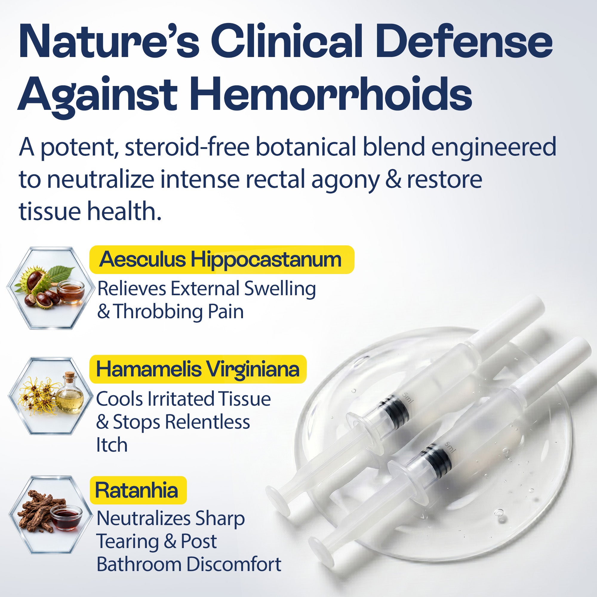 Hemorrhoid Cream | Fast Relief for Pain, Itching & Discomfort