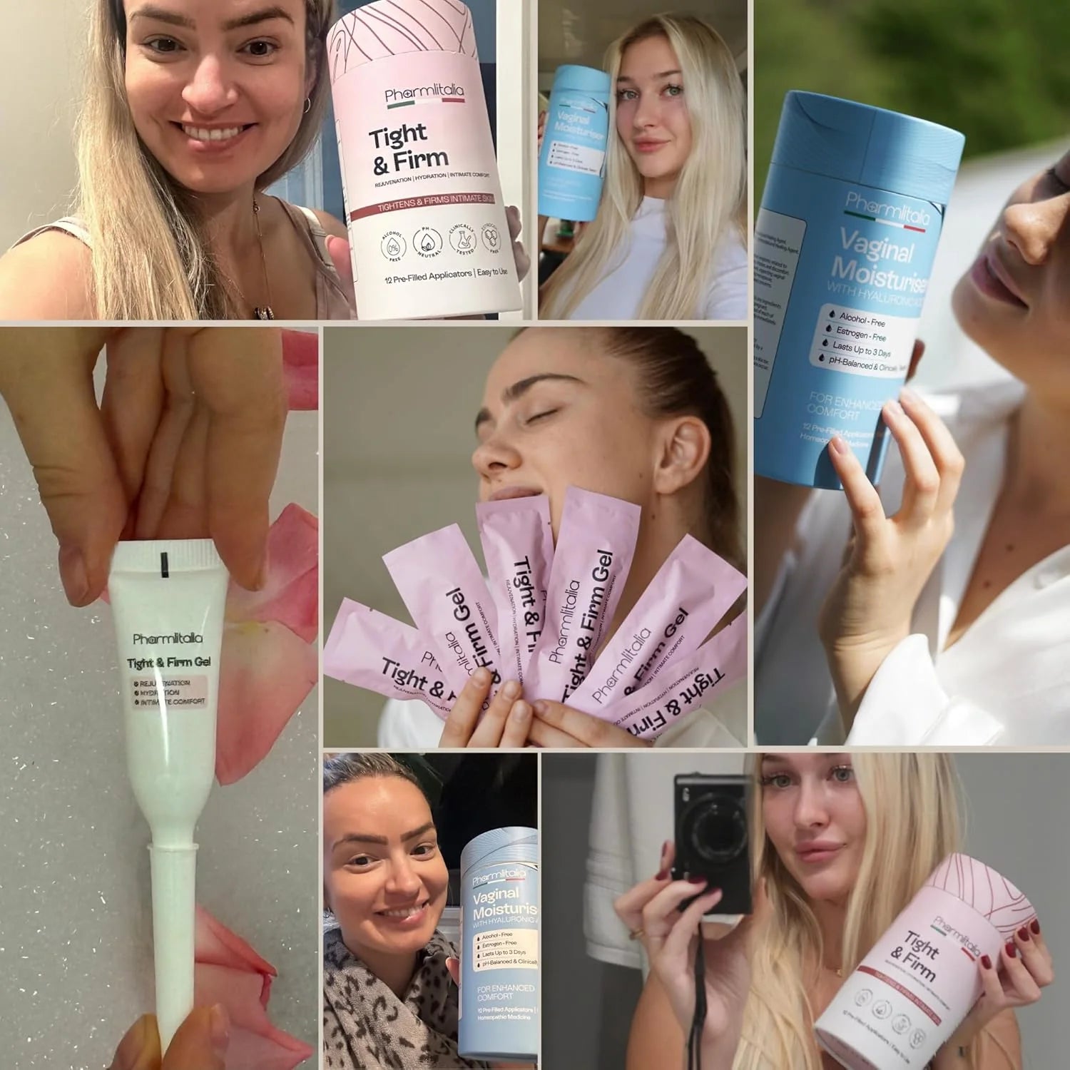 Vaginal Tightening Gel for Firmness, Elasticity & Intimate Rejuvenation | 20 Pre-Filled Applicators