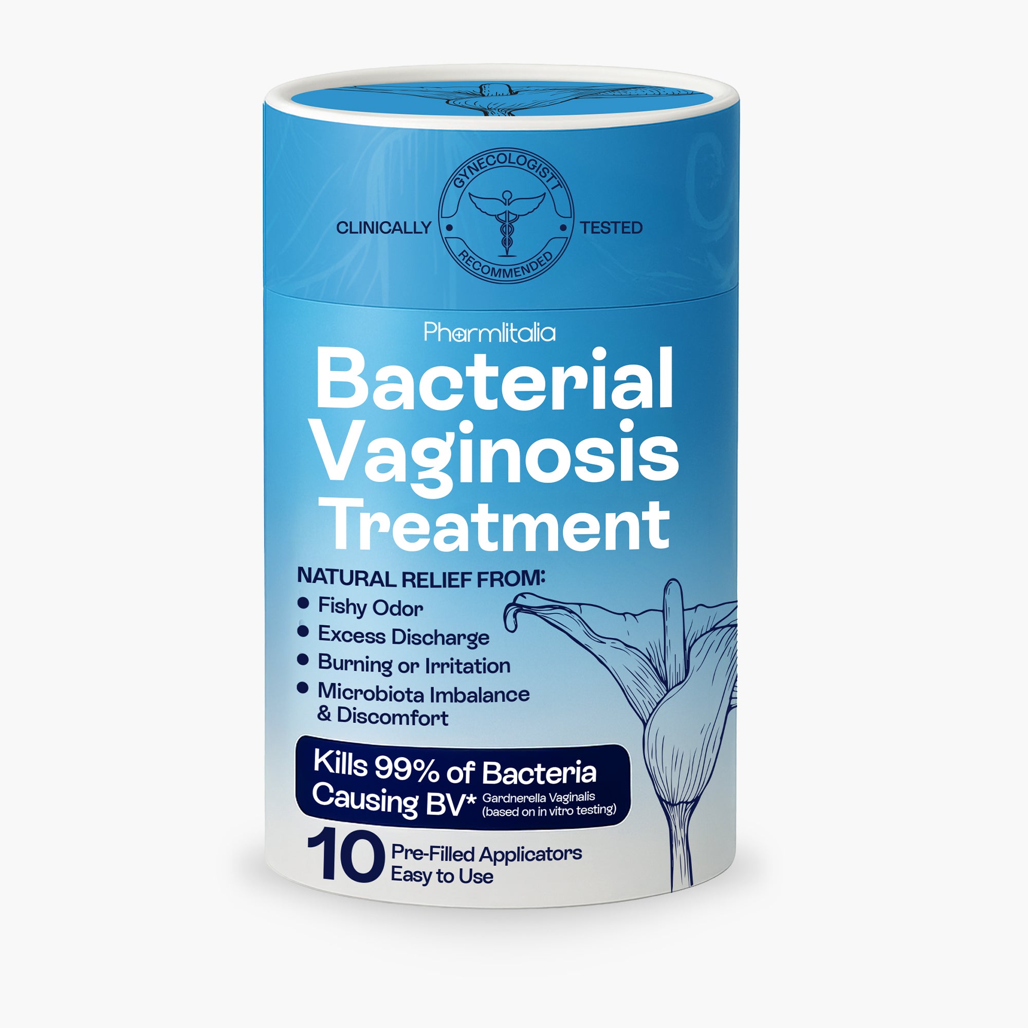 BV Treatment for Women | Odor Control, pH Balance & Feminine Comfort | 10 Pre-Filled Applicators