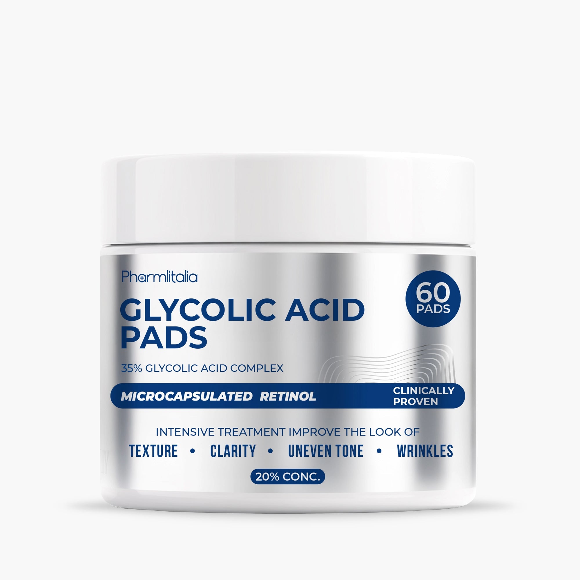 Glycolic Acid Pads 20% for Dark Spots – Exfoliation, Brightening & Skin Renewal