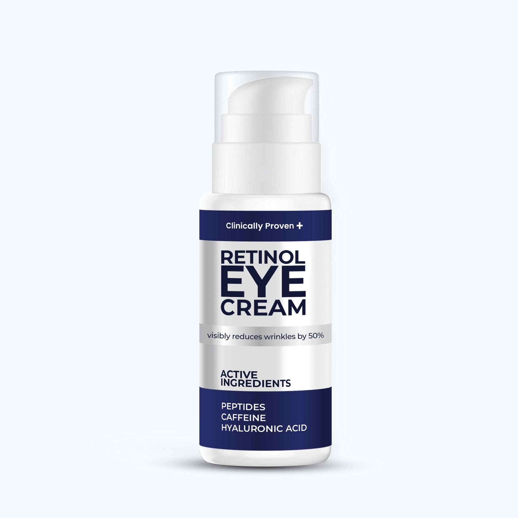 Anti Wrinkle Retinol Eye Cream for Puffiness & Bags Under Eyes - Pharmlitalia