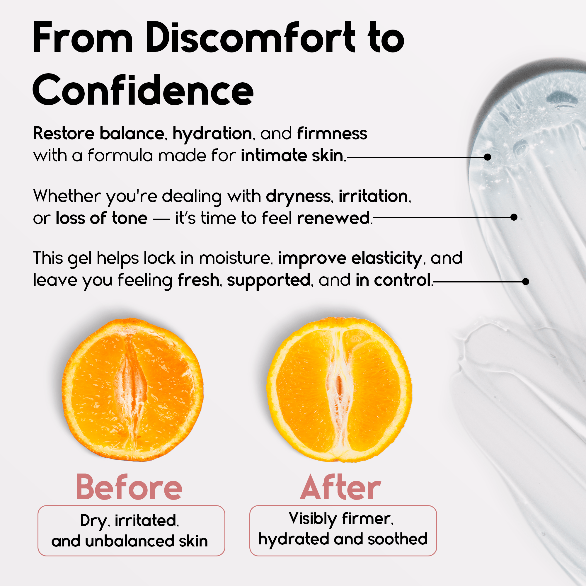 Vaginal Tightening Gel for Vaginal Health, Dryness, Firmness & Moisture Balance - Pharmlitalia