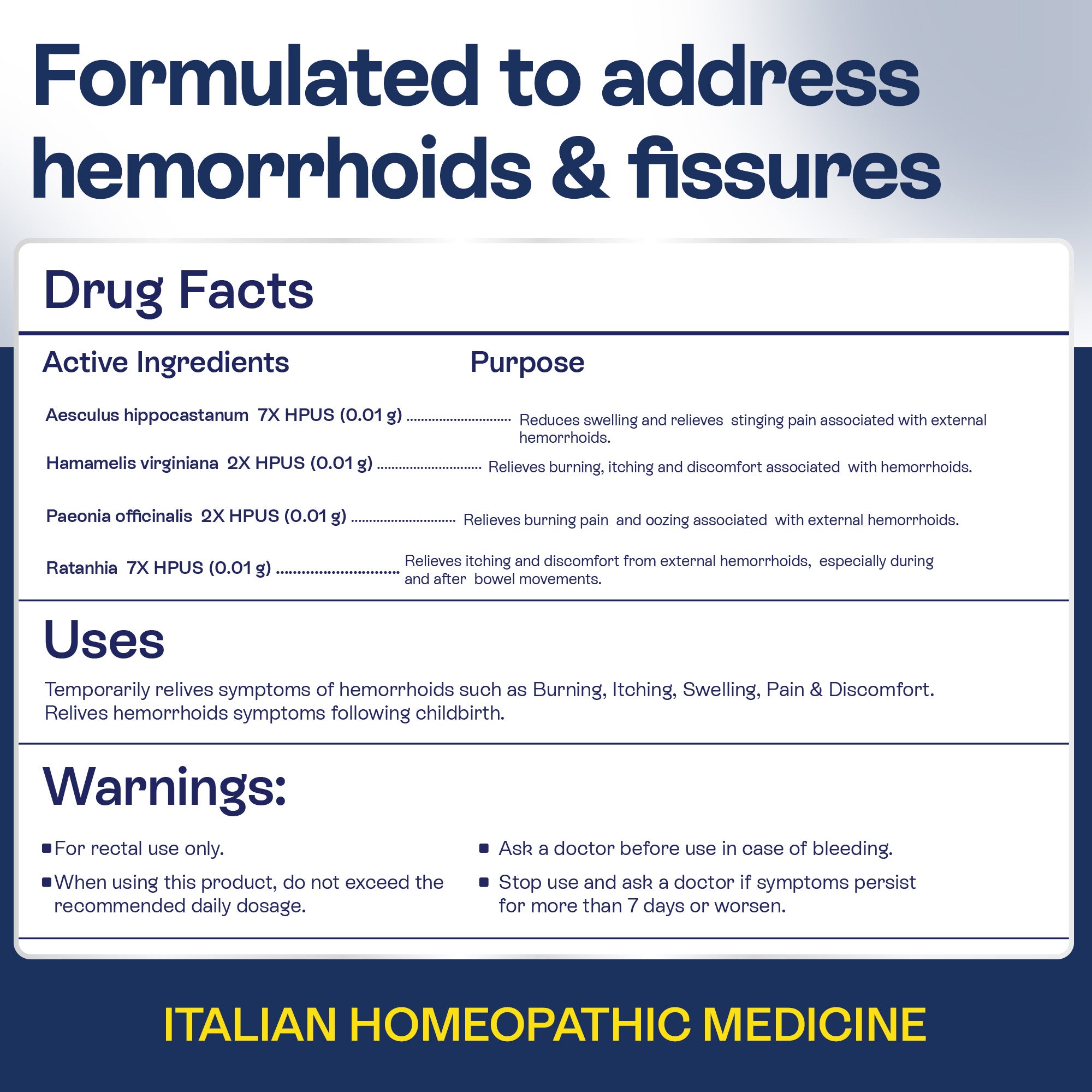 Hemorrhoid Cream | Fast Relief for Pain, Itching &amp; Discomfort