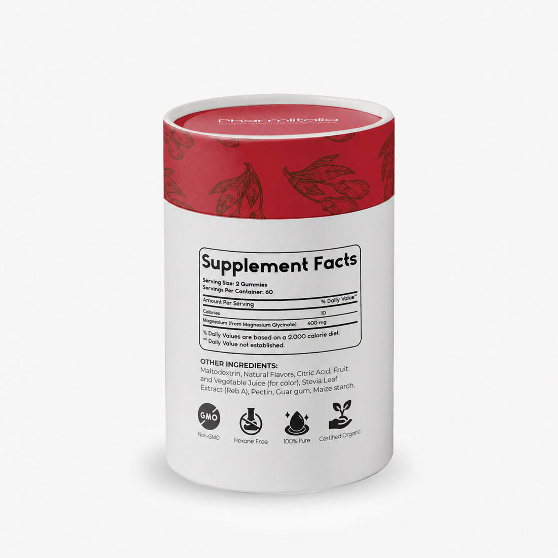 Magnesium Glycinate Gummies for Relaxation, Sleep &amp; Muscle Support | Goji Berry Flavor