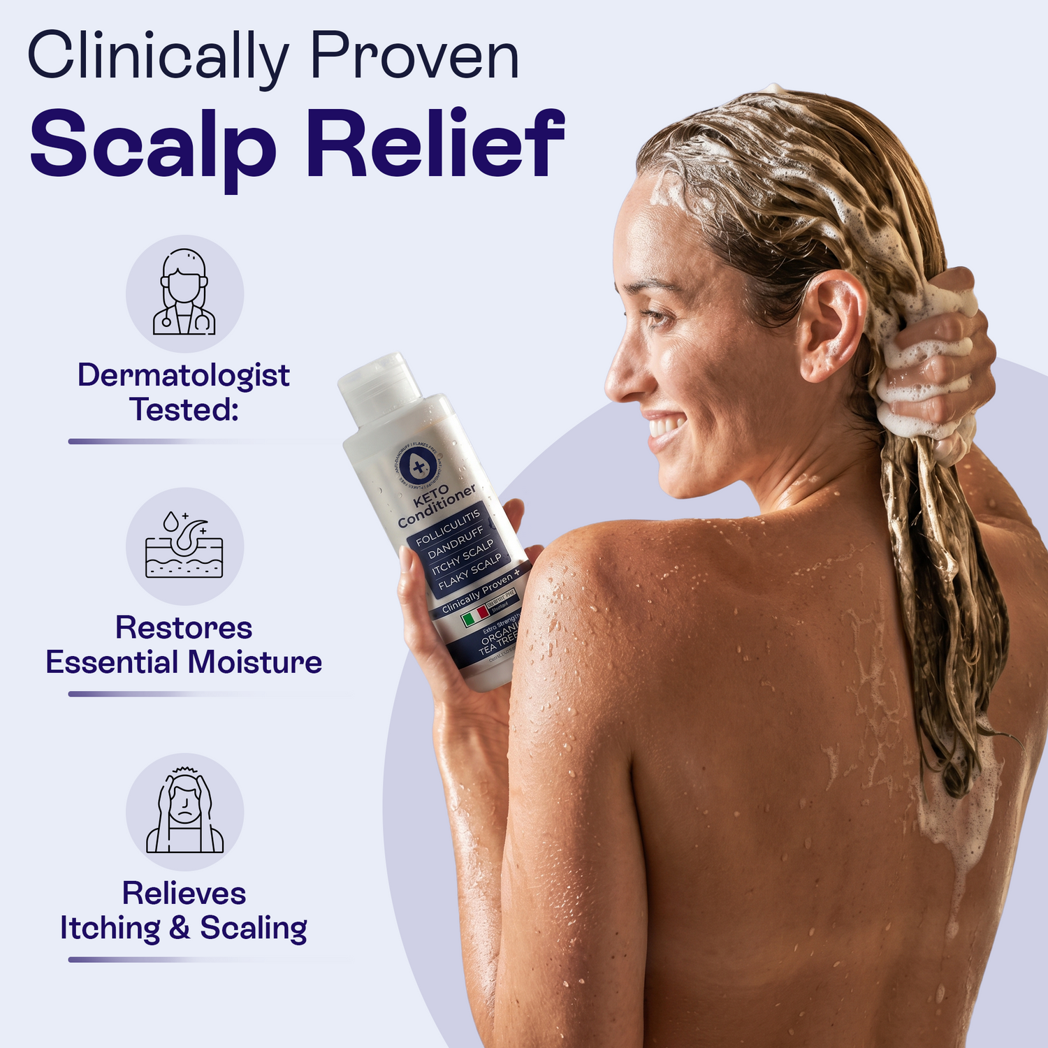 Keto Conditioner | Anti-Dandruff &amp; Scalp Relief Care