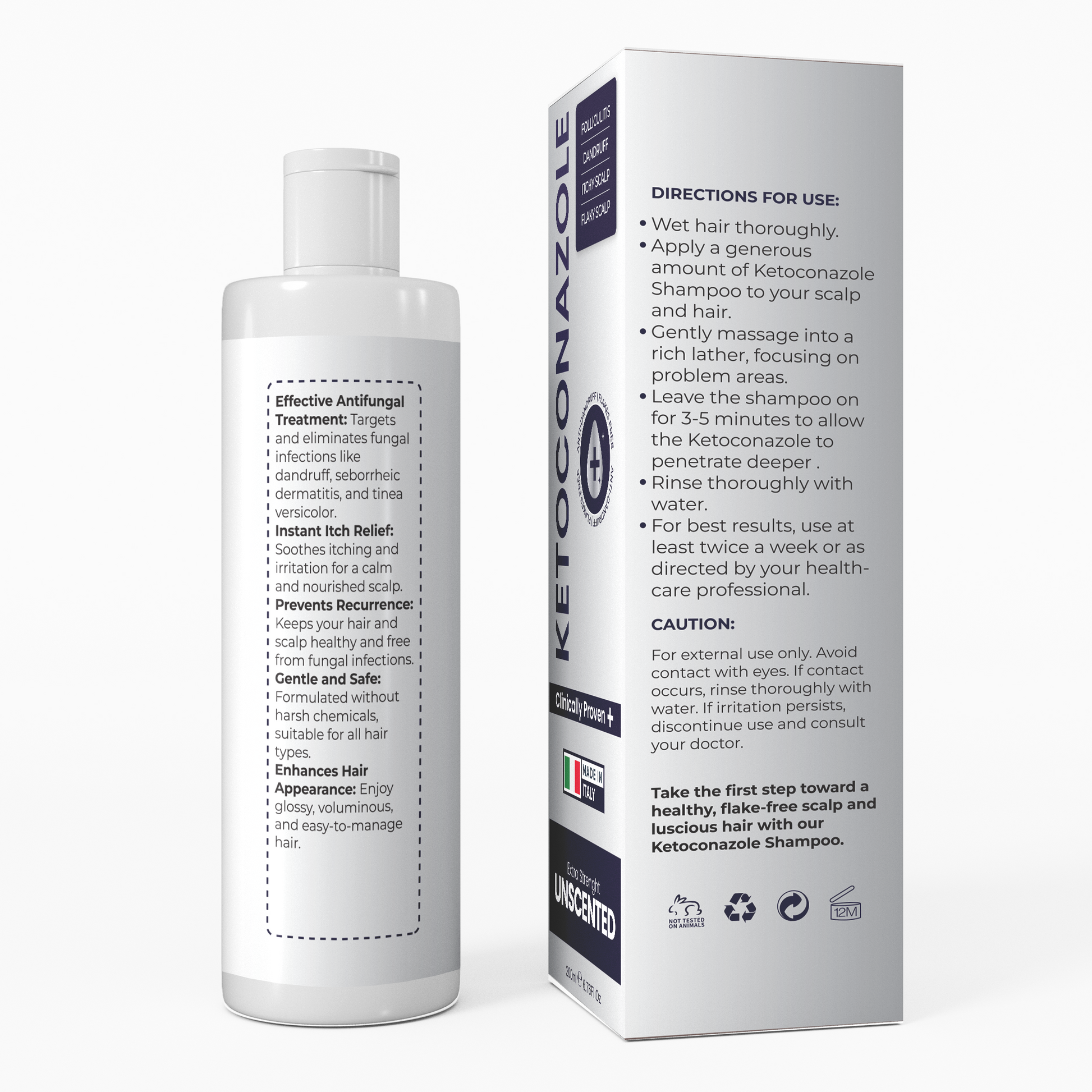Ketoconazole Shampoo 1 Dandruff Anti Fungal Medicated
