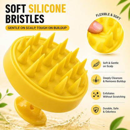Silicone Scalp Massager Brush