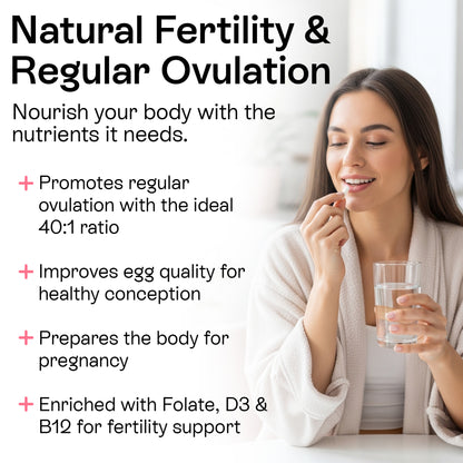 Myo-Inositol &amp; D-Chiro Inositol Softgels for Women | 40:1 Hormone Balance Formula