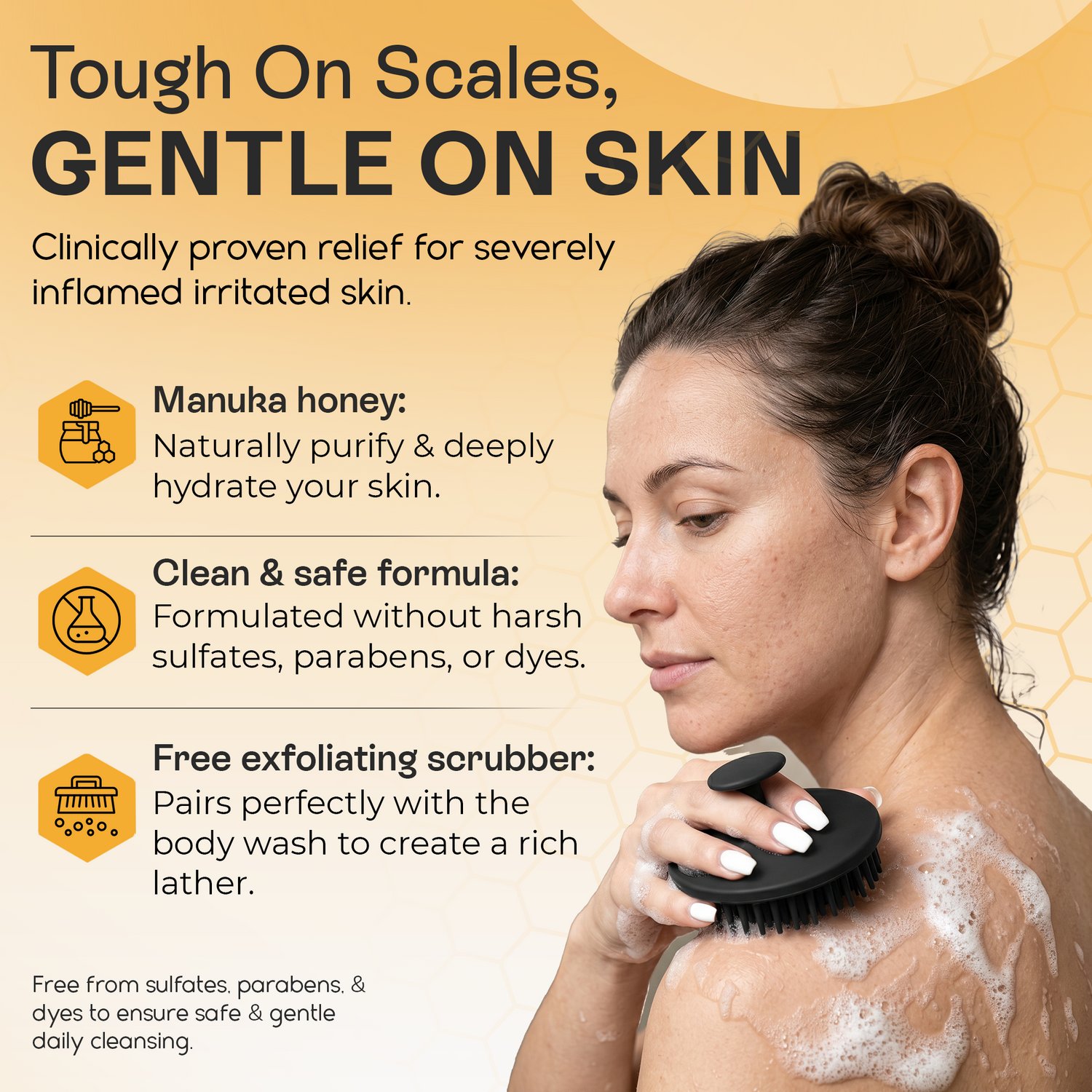 Psoriasis Body Wash | Itch, Redness &amp; Flake Relief