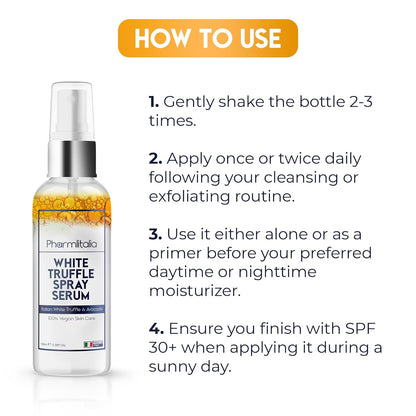 White Truffle Spray Serum for Radiant Skin