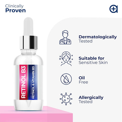 Resurfacing Retinol Serum | Vitamin B3, Boost Collagen &amp; Hydrates