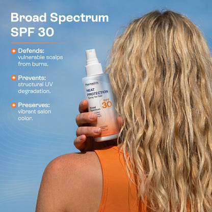 Scalp Sunscreen Spray SPF 30 | UV &amp; Heat Protection for Hair &amp; Scalp