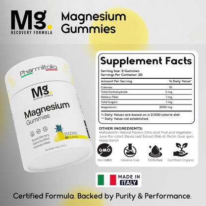 Magnesium L-Threonate Gummies | Memory, Focus, Cognitive Support &amp; Better Sleep