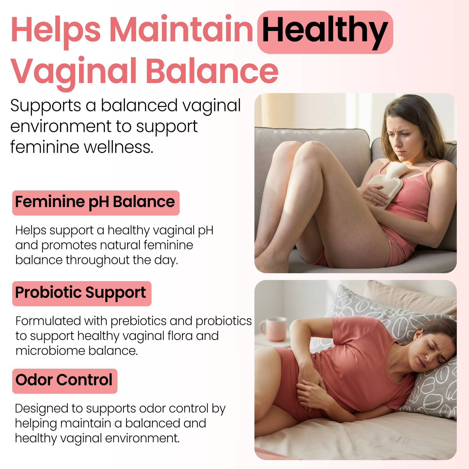 Vaginal Probiotic Gummies | pH Balance &amp; Odor Support