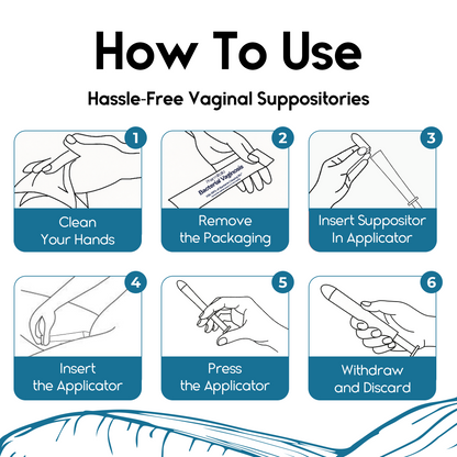 BV Treatment Gel Suppositories | Odor Control, pH Balance &amp; Vaginal Comfort