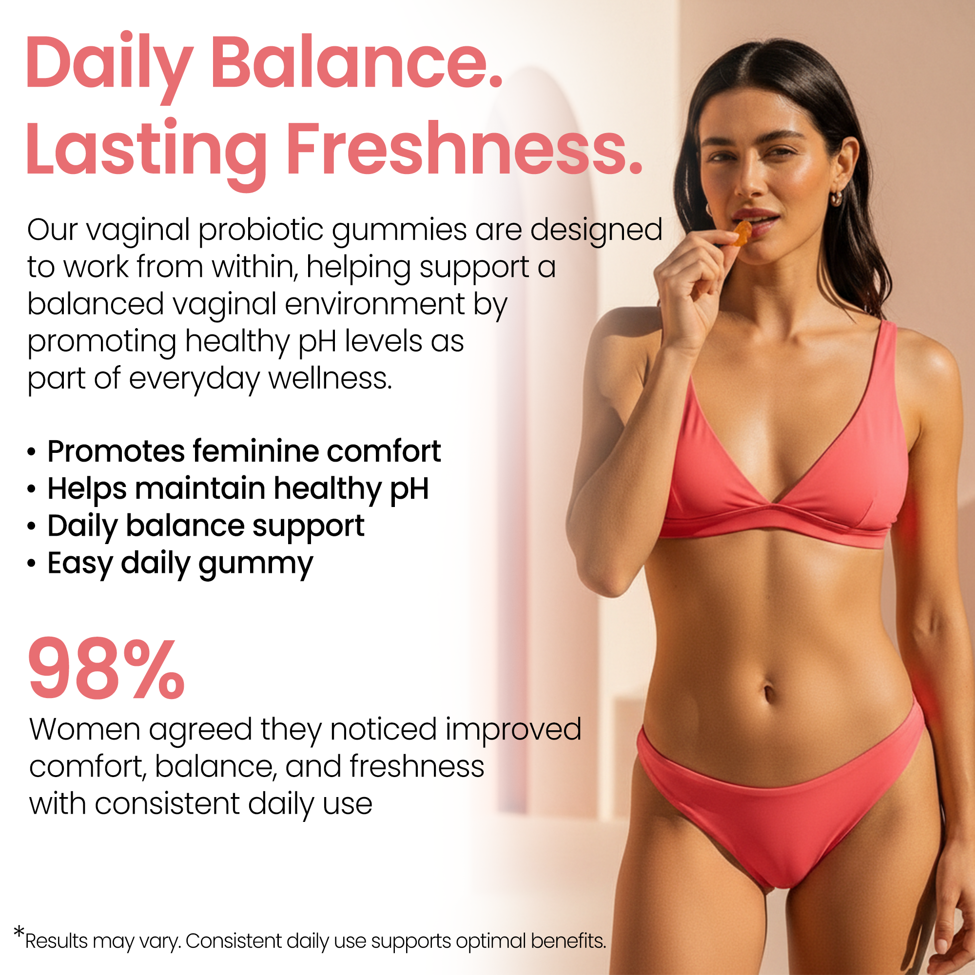 Vaginal Probiotic Gummies | pH Balance &amp; Odor Support