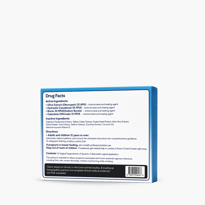 BV Treatment Gel Suppositories | Odor Control, pH Balance &amp; Vaginal Comfort
