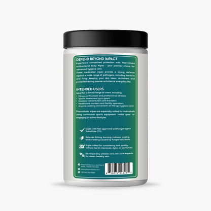 Medicated Antifungal Body Wipes for Ringworm, Jock Itch &amp; Athlete’s Foot