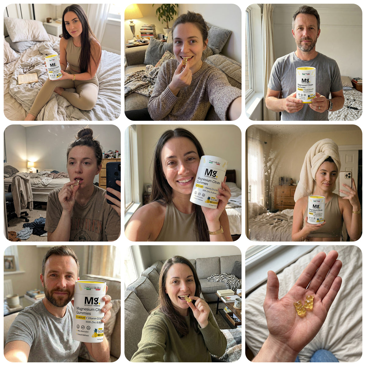 Magnesium Citrate Gummies | Muscle, Energy &amp; Bone Support