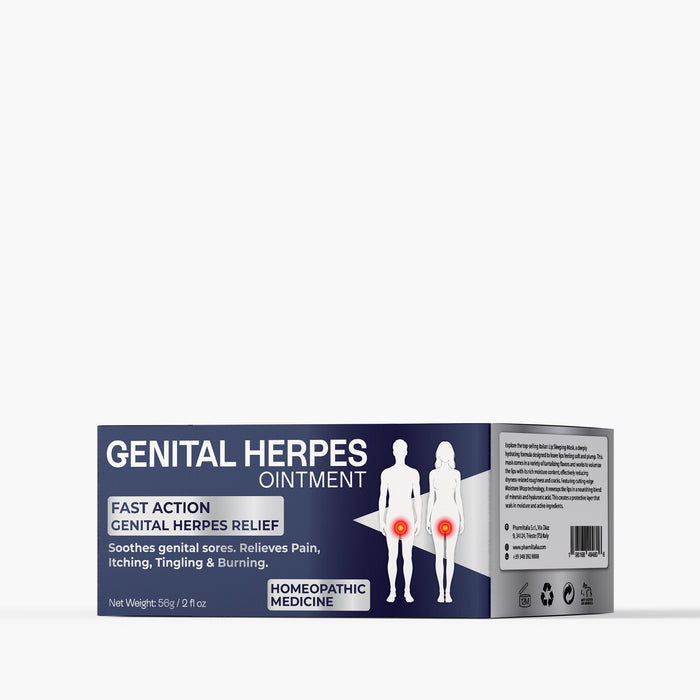 Genital Herpes Ointment for Men & Women | Soothing Relief for Itching, Burning & Irritation | 56g