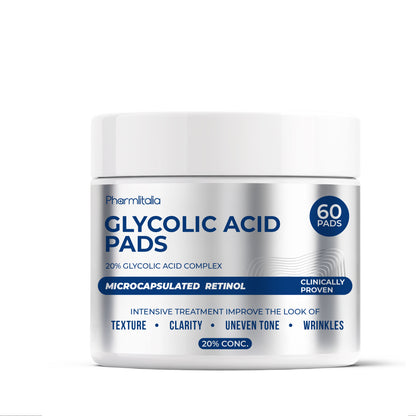 Glycolic Acid Pads 20% for Dark Spots – Exfoliation, Brightening &amp; Skin Renewal