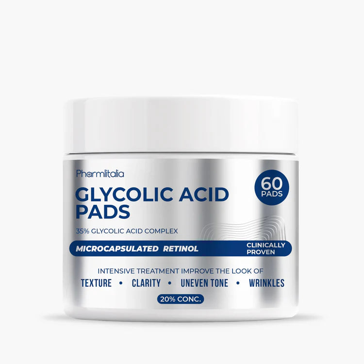 Glycolic Acid Pads 35% for Dark Spots – Exfoliation, Brightening &amp; Skin Renewal