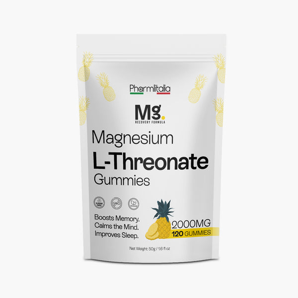 Magnesium L-Threonate Gummies | Memory, Focus, Cognitive Support & Better Sleep | Sugar-Free | 120 Gummies
