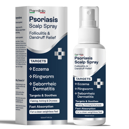 Psoriasis Scalp Spray for Flaking, Itching &amp; Dryness