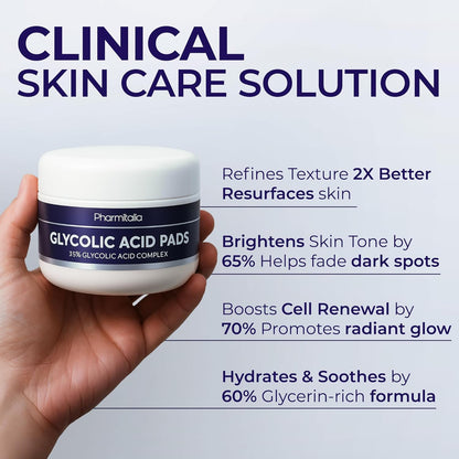 Glycolic Acid Pads For Dark Spots - Pharmlitalia