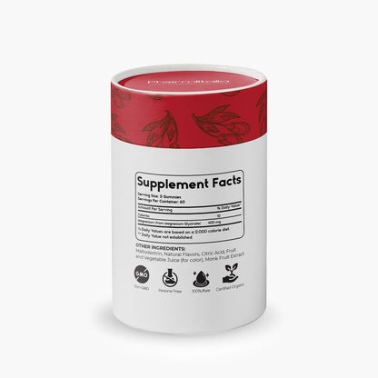 Magnesium Glycinate Gummies - Gojiberry - Pharmlitalia