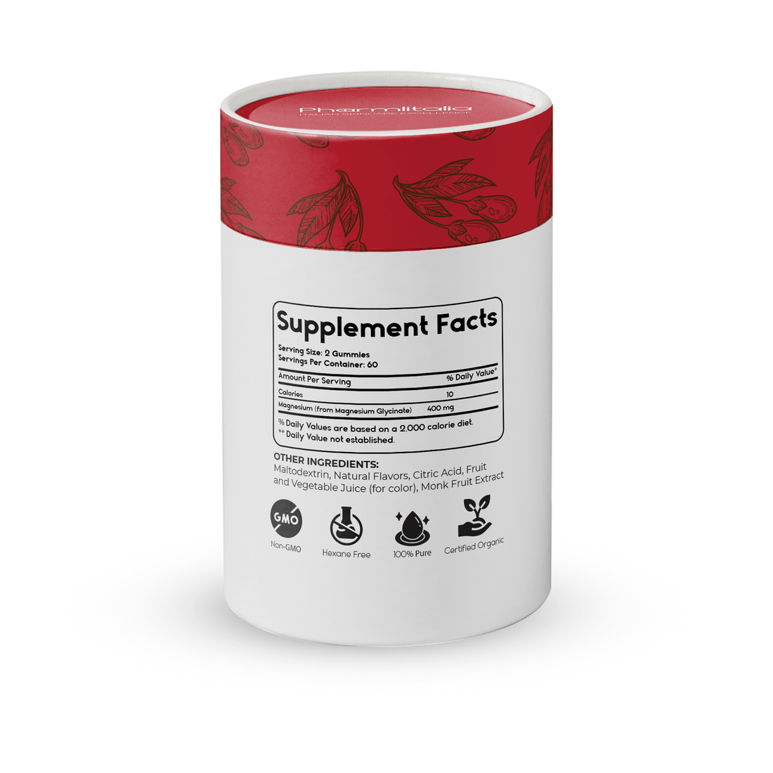 Magnesium Glycinate Gummies - Gojiberry - Pharmlitalia