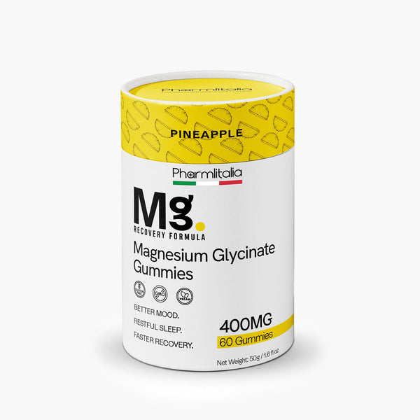 Magnesium Glycinate Gummies - Pineapple - Pharmlitalia