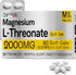 Magnesium L - Threonate Supplement 2000mg Soft Gels - Pharmlitalia