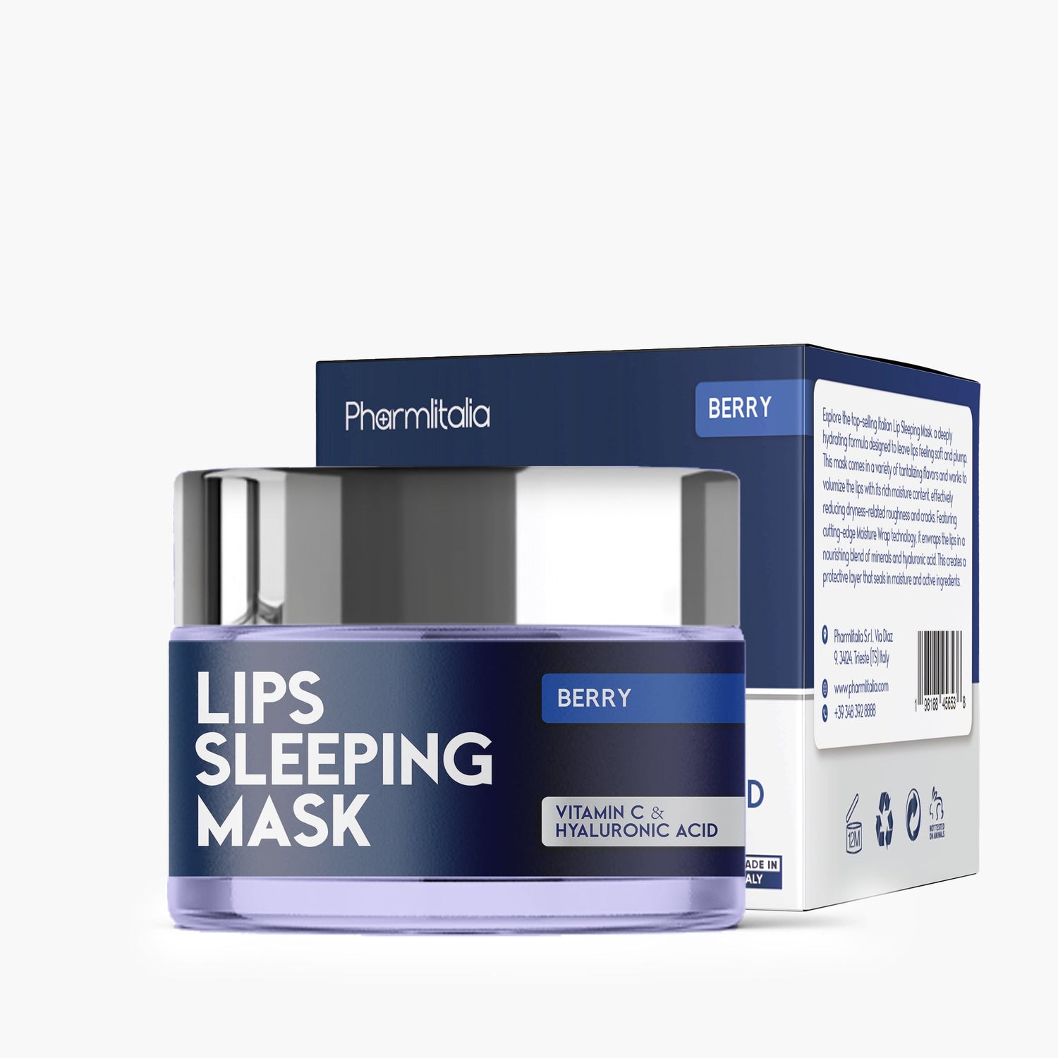 lip sleeping mask with hyaluronic acid and vitamin c Lip Sleeping Mask with Hyaluronic Acid & Vitamin C - Nourish & Hydrate Lips