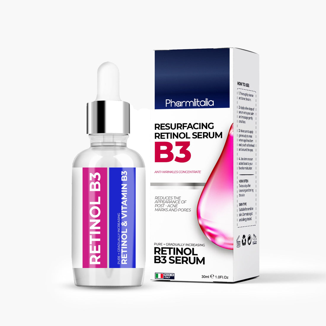 Retinol B3 Serum - Pharmlitalia