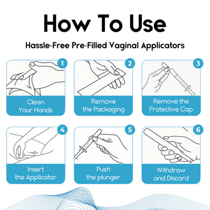 Vaginal Moisturizer Gel – Long-Lasting Hydration, pH Balance | 20 Pre-Filled Applicators