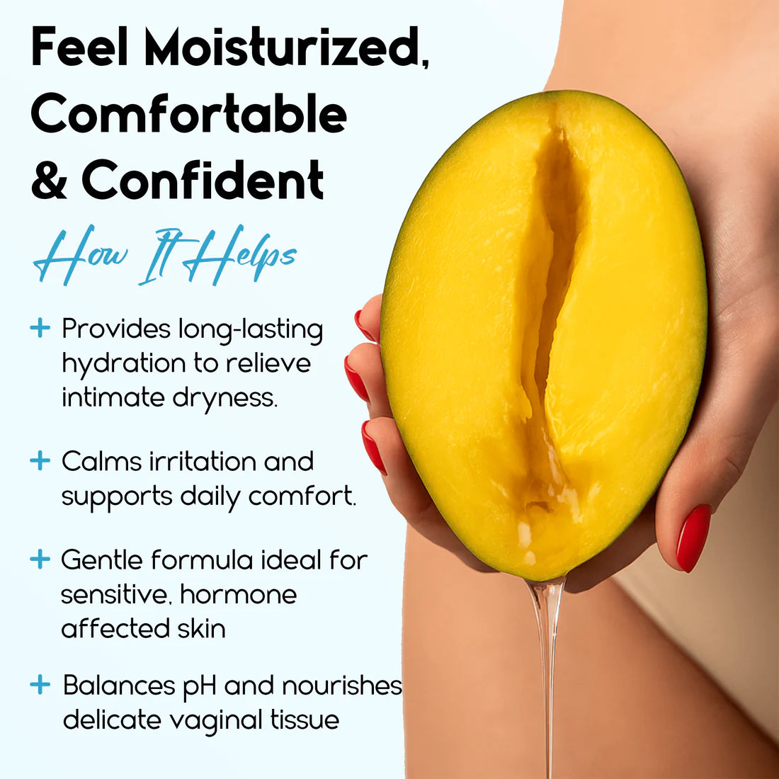 Vaginal Moisturizer Gel – Long-Lasting Hydration, pH Balance | 20 Pre-Filled Applicators