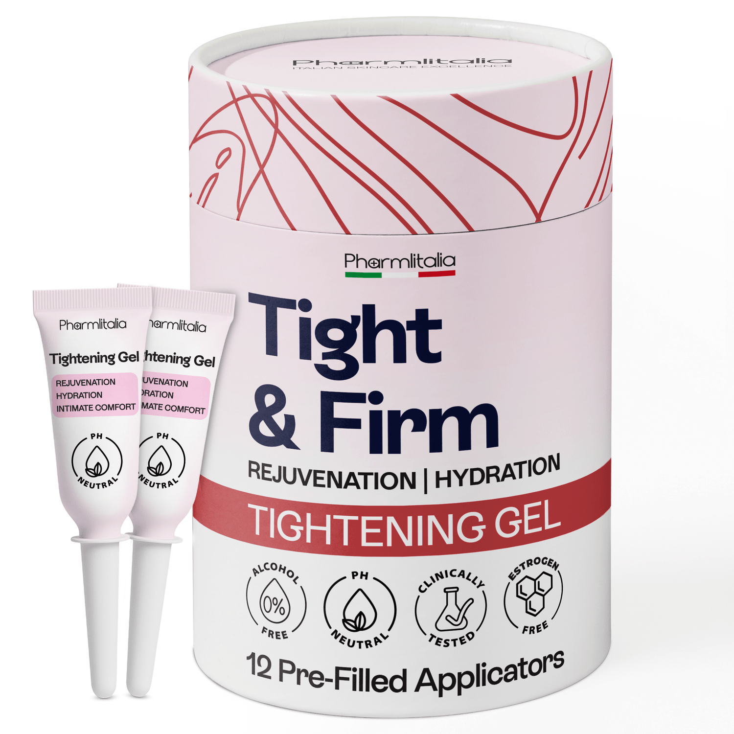 Vaginal Tightening Gel for Vaginal Health, Dryness, Firmness &amp; Moisture Balance - Pharmlitalia